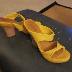 Stunning Yellow Corso Como Heels
